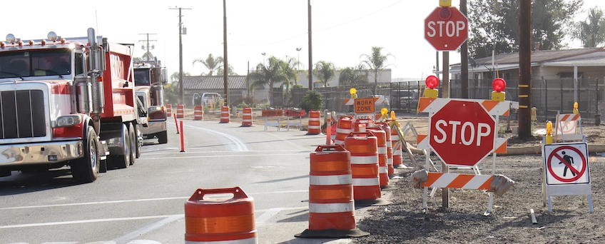Large Trucks Heavily Involved in Fatal Work Zone Crashes